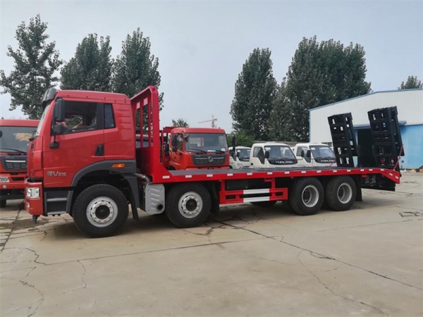 (國(guó)六)解放悍V前四后八平板運(yùn)輸車